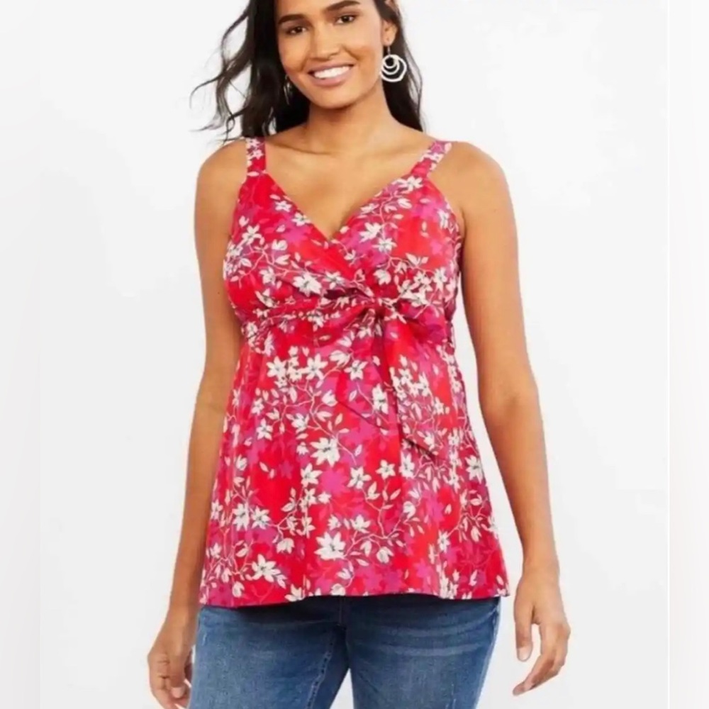 Motherhood Maternity Floral Tank